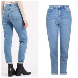 {Topshop} Moto MOM Jeans Size 10